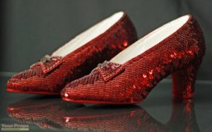 The Wizard of Oz Ruby Slippers 