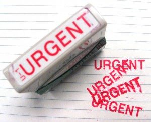 Surprise urgent meetings