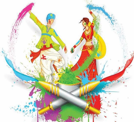 happy holi gif