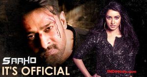 Saaho Prabhas Shraddha Kapoor