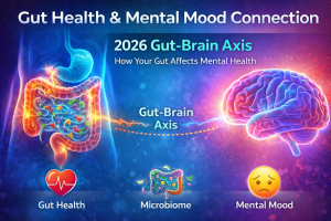 Gut Brain Axis connection between gut health and mental mood